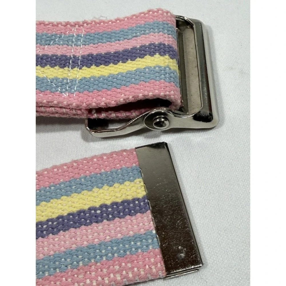Cow Cow Transfer Gait Belt 54 Inch Pastel Cotton Medical Assist Belt